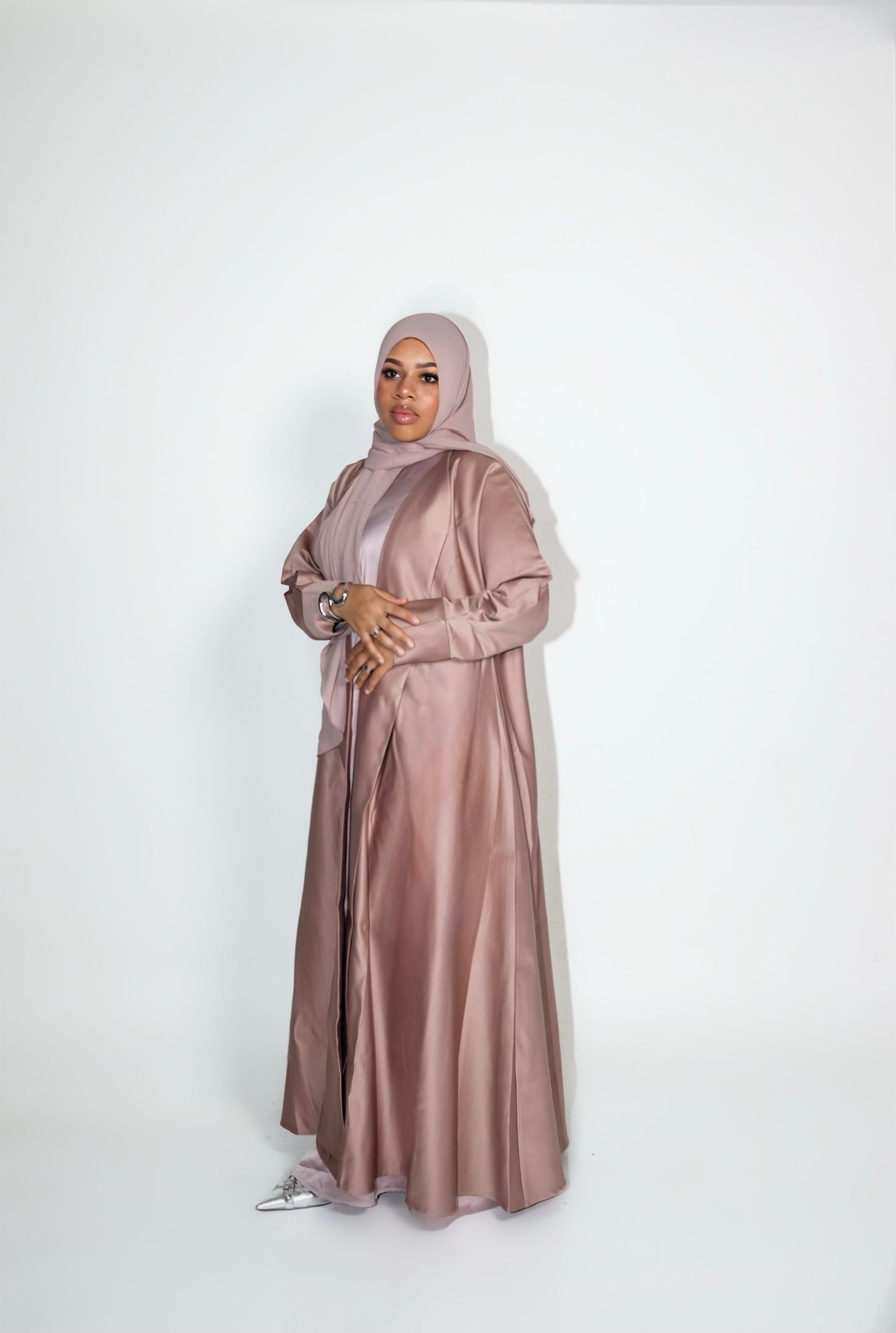 Champagne Layali Abaya