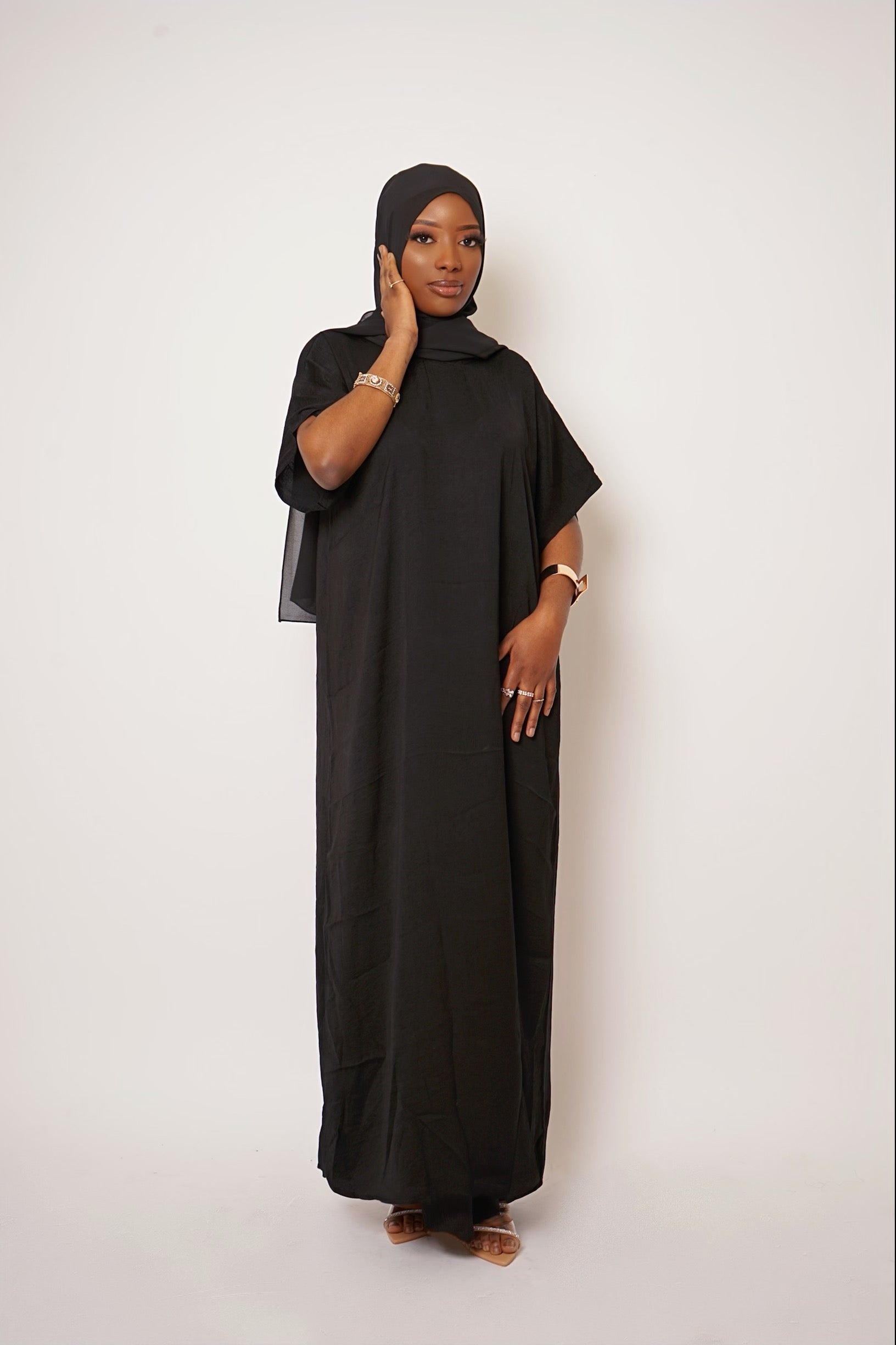 Essential Maxi Inner Slip Dress - Black Sirdivie sirdivie Essential Maxi Inner Slip Dress - Black Sirdivie sirdivie