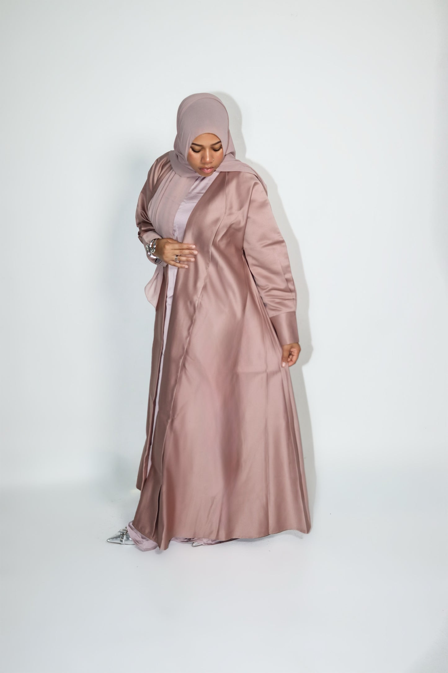 Champagne Layali Abaya