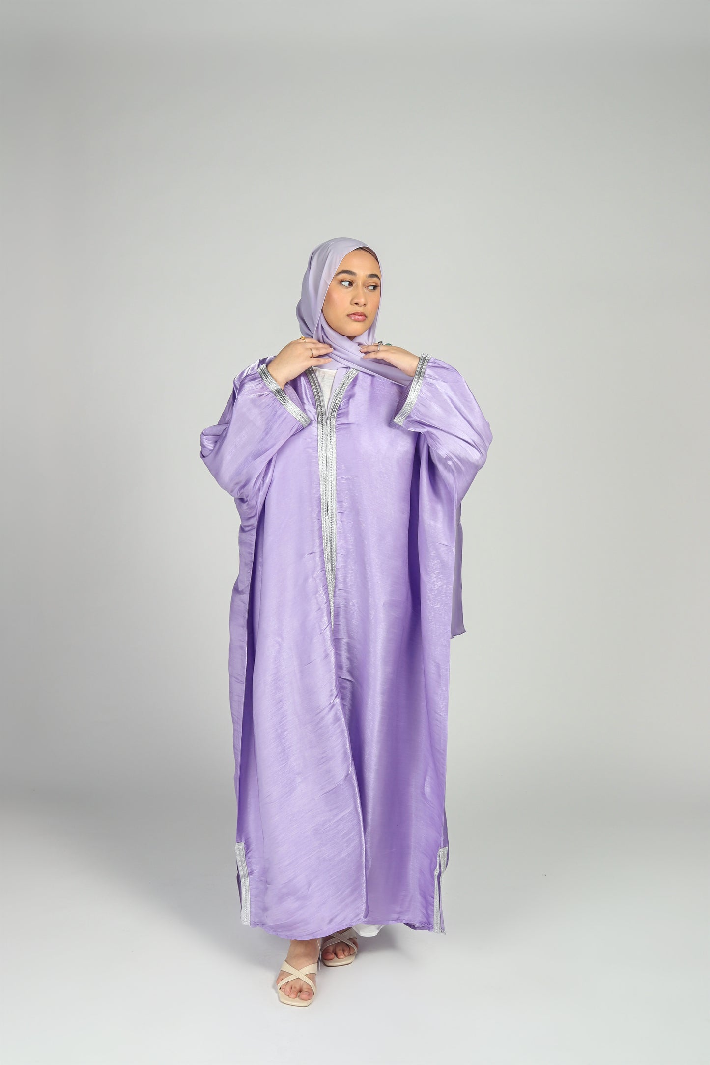 Hadia Abaya - Purple