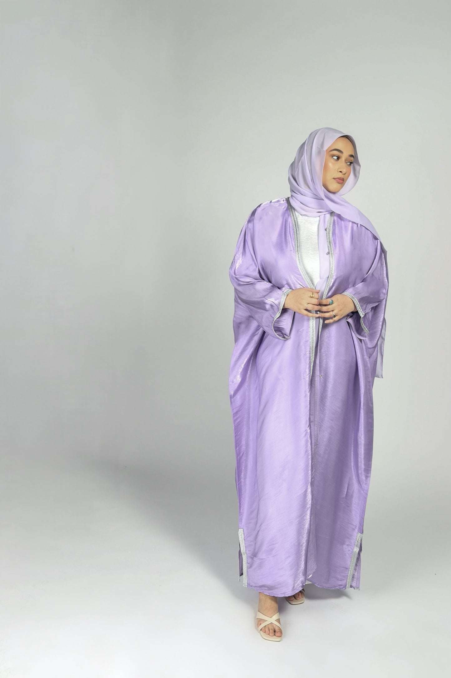 Hadia Abaya - Purple