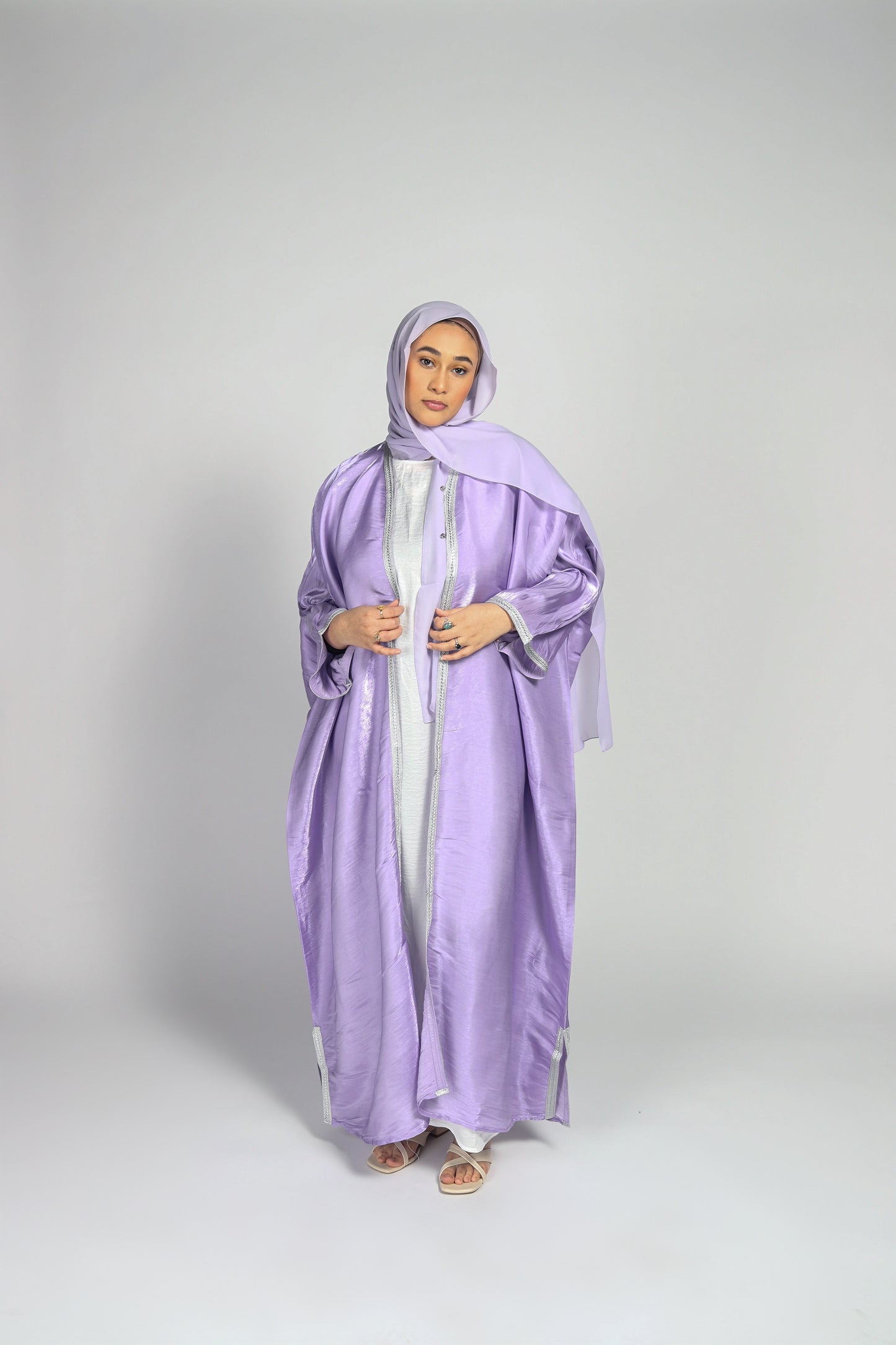 Hadia Abaya - Purple