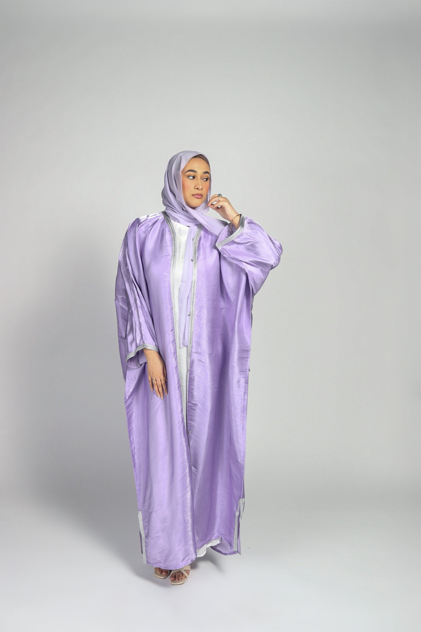 Hadia Abaya - Purple