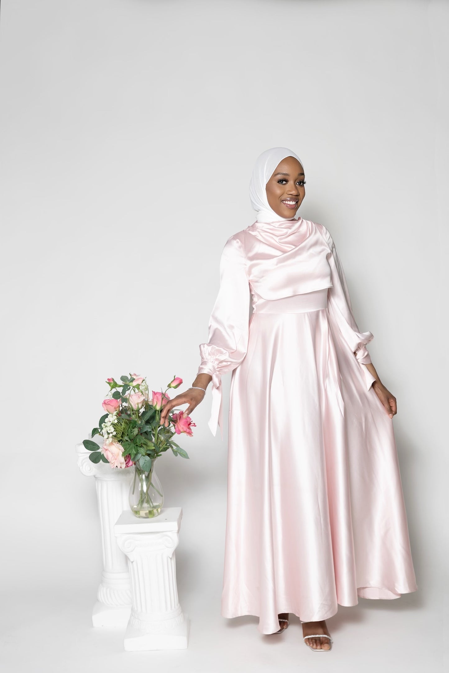 Princess Diana Dress - Baby Pink