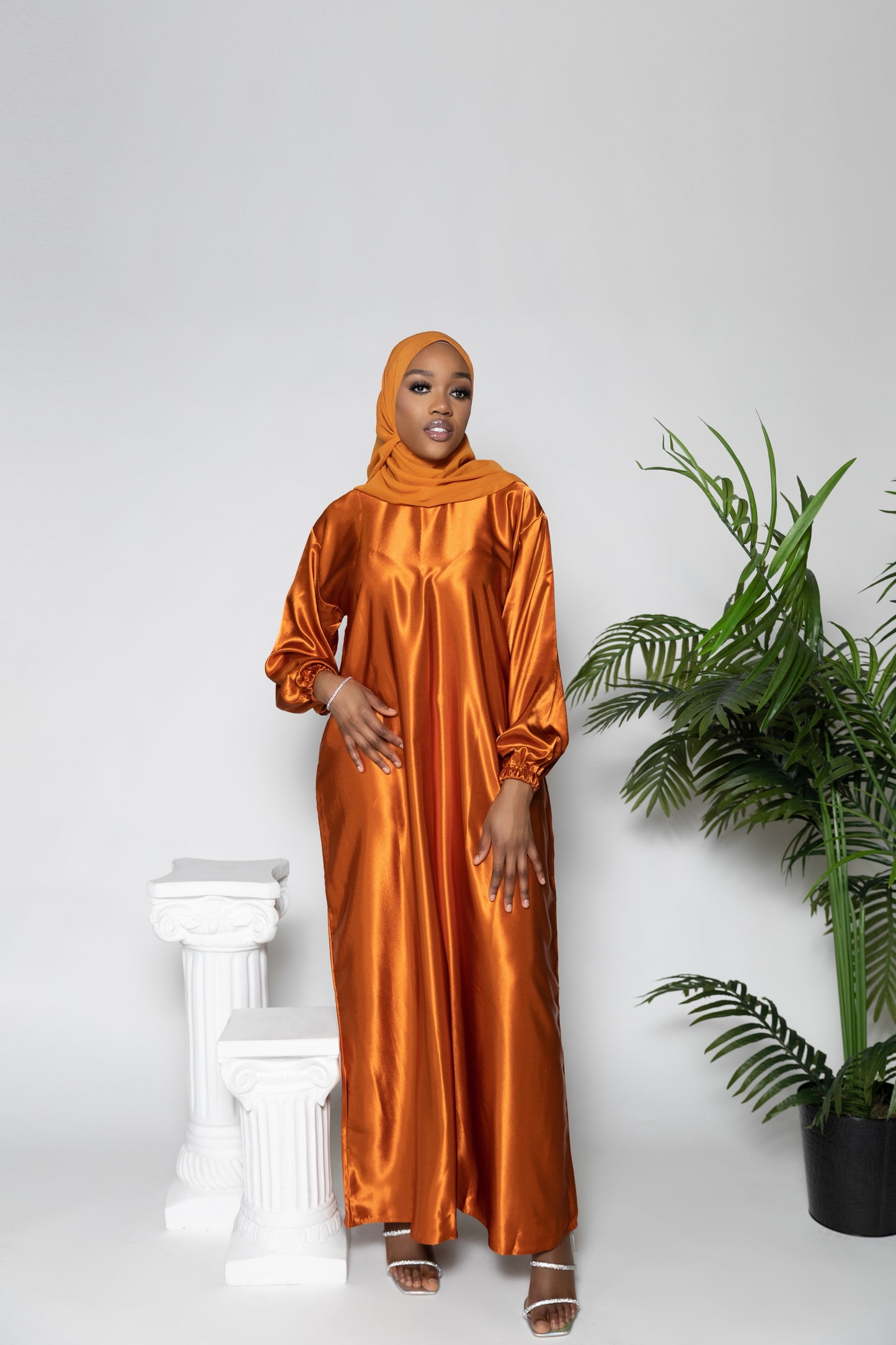 Iyra Abaya - Burnt Orange