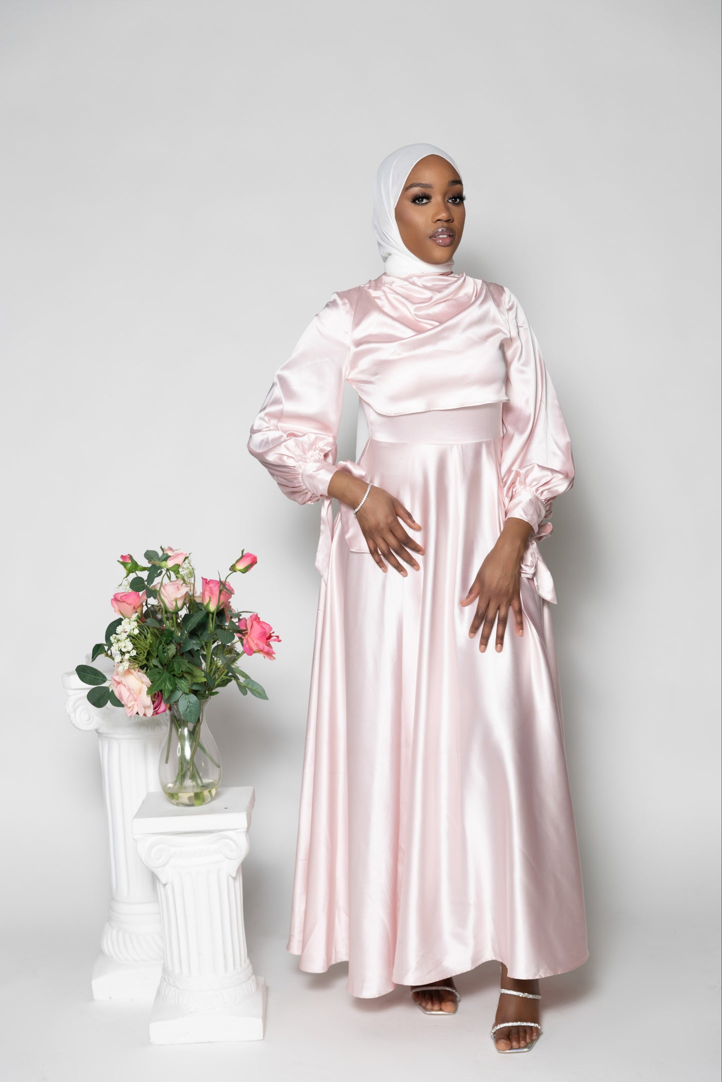 Princess Diana Dress - Baby Pink