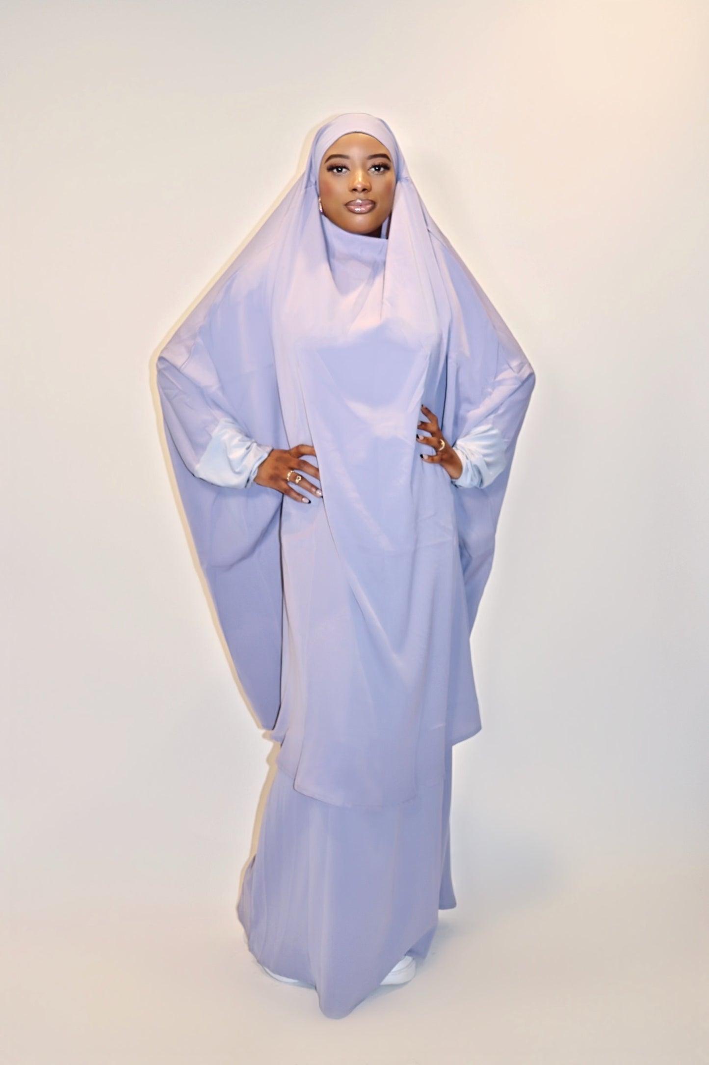 Basit Jilbab - Lilac