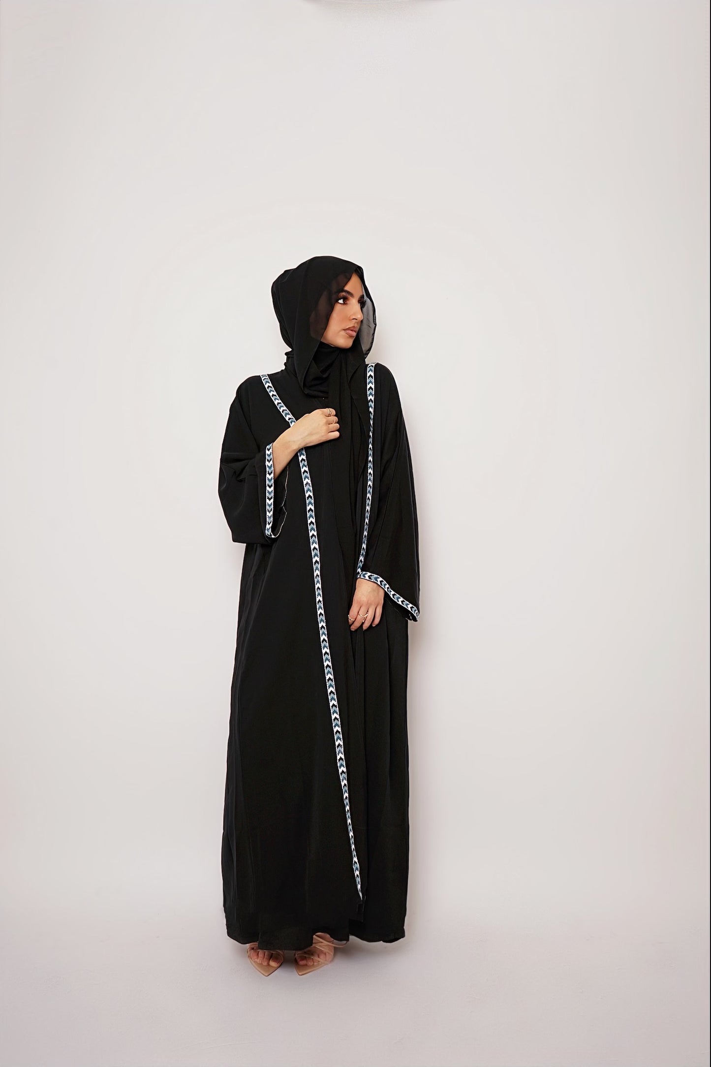 Date Night Abaya - Black