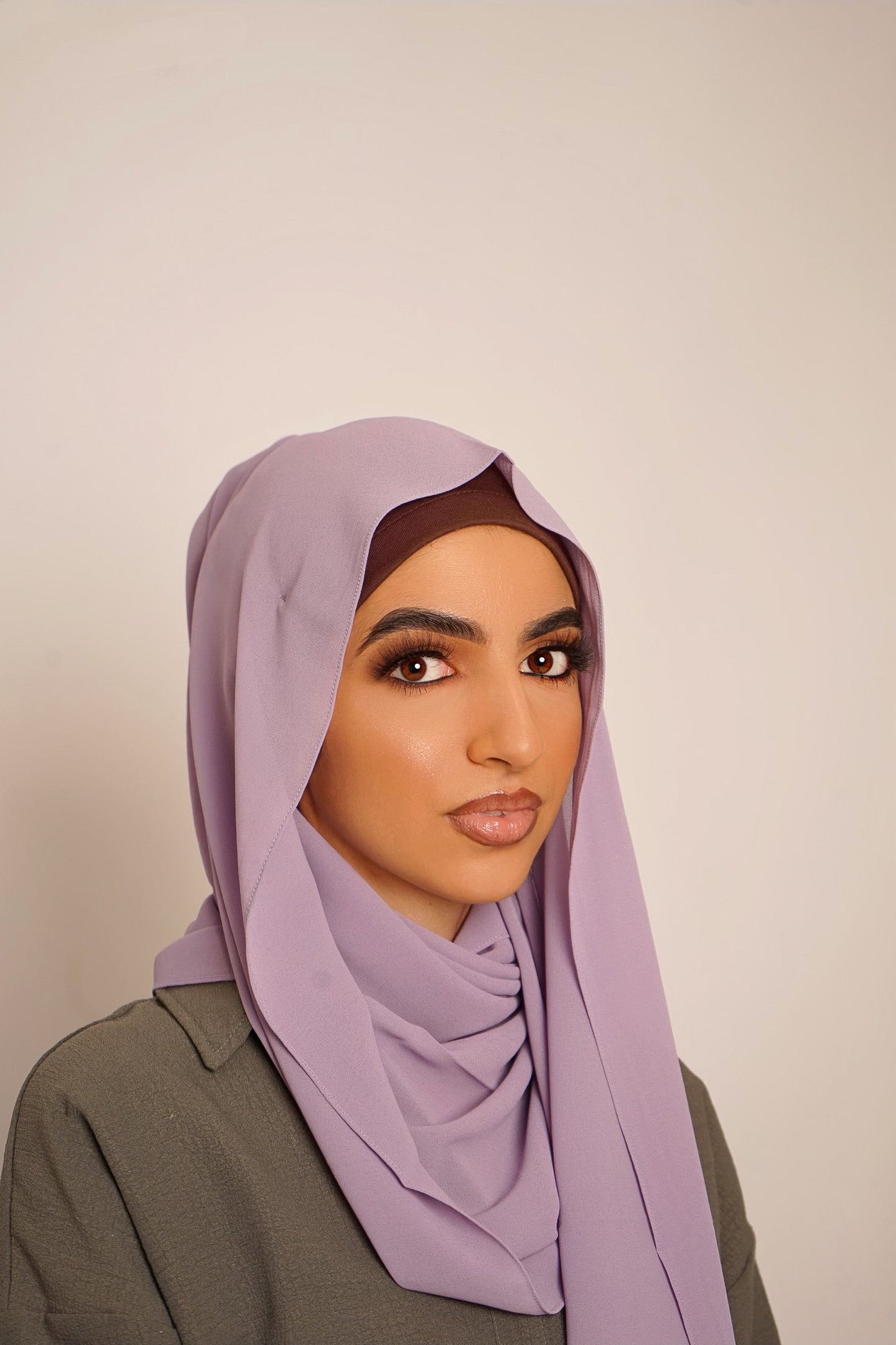 Aubrey Chiffon Hijab - Lilac