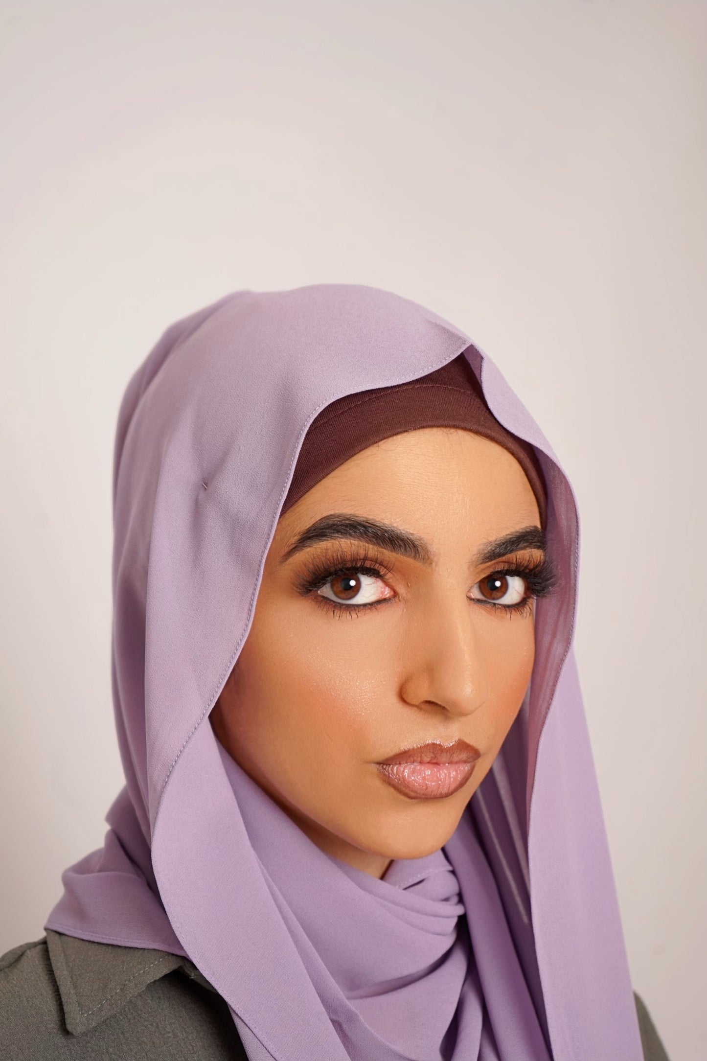 Aubrey Chiffon Hijab - Lilac