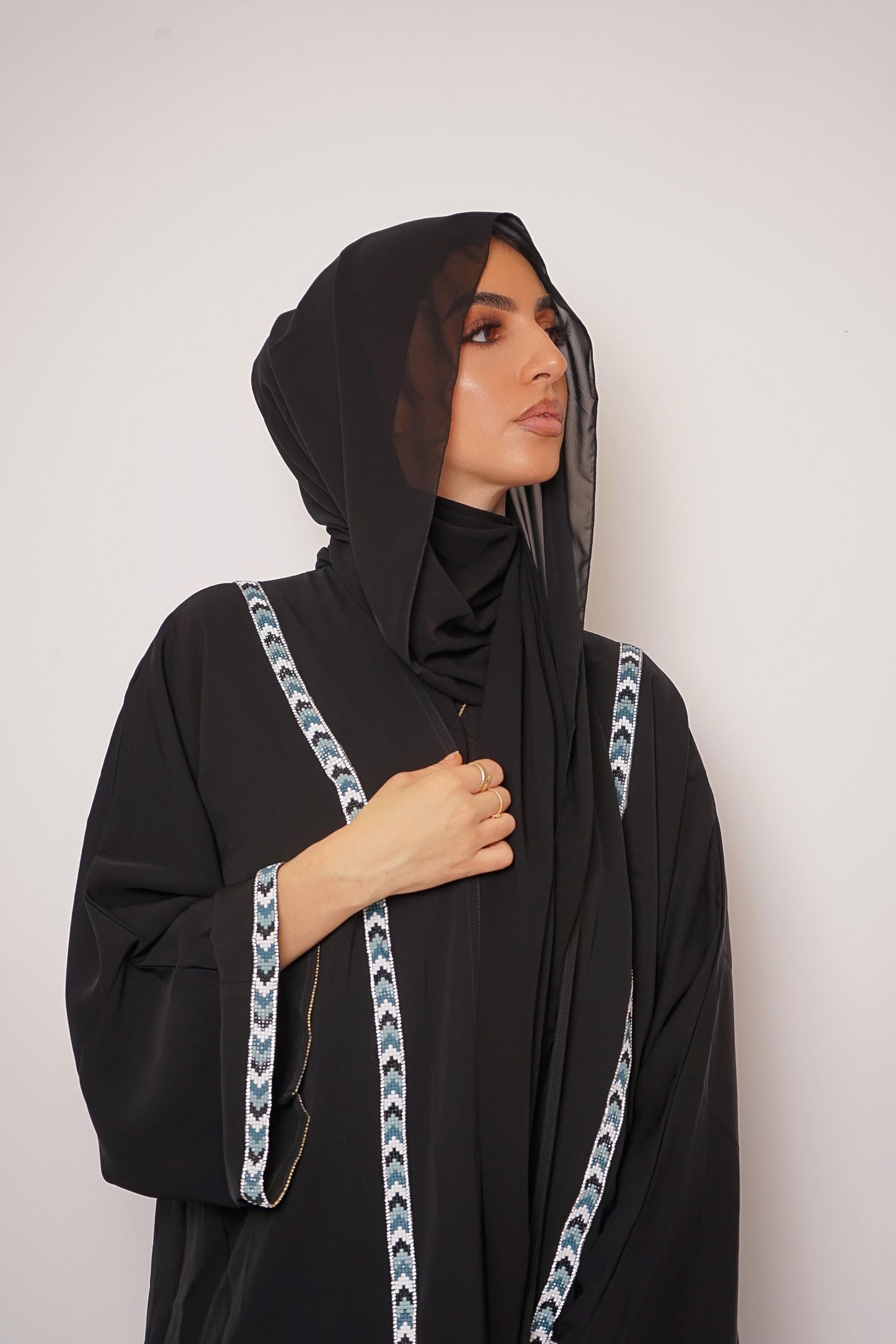 Date Night Abaya - Black