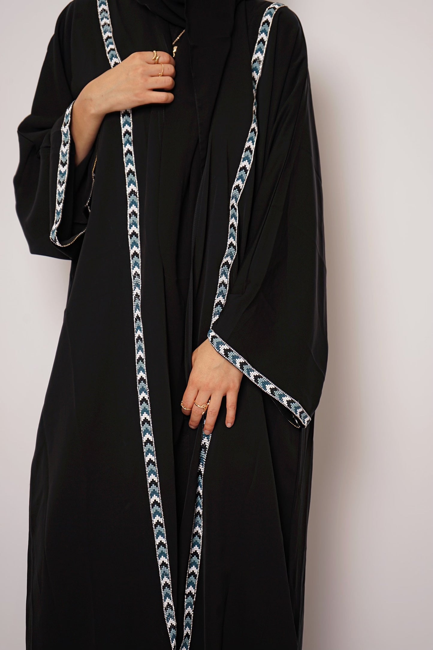 Date Night Abaya - Black