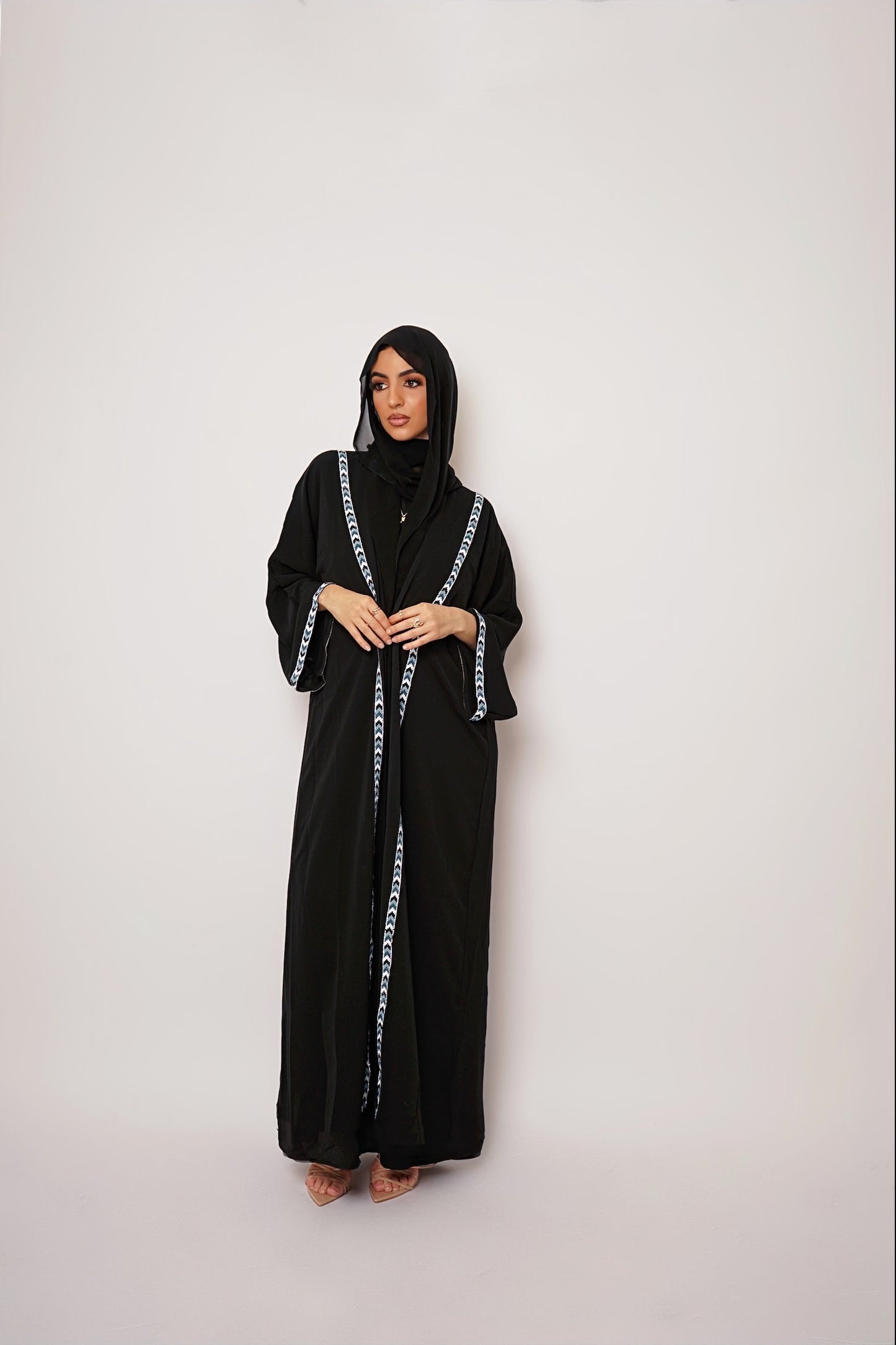 Date Night Abaya - Black