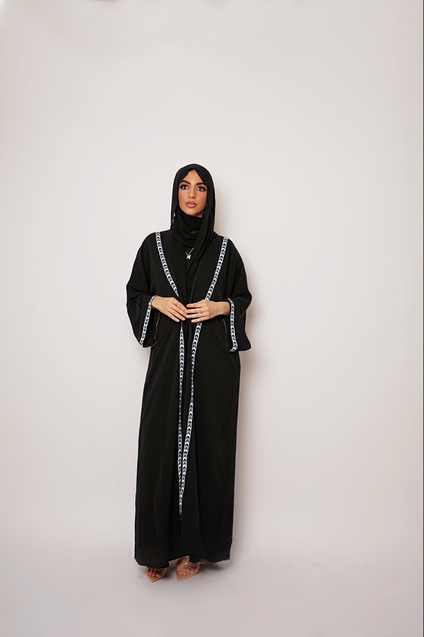 Date Night Abaya - Black