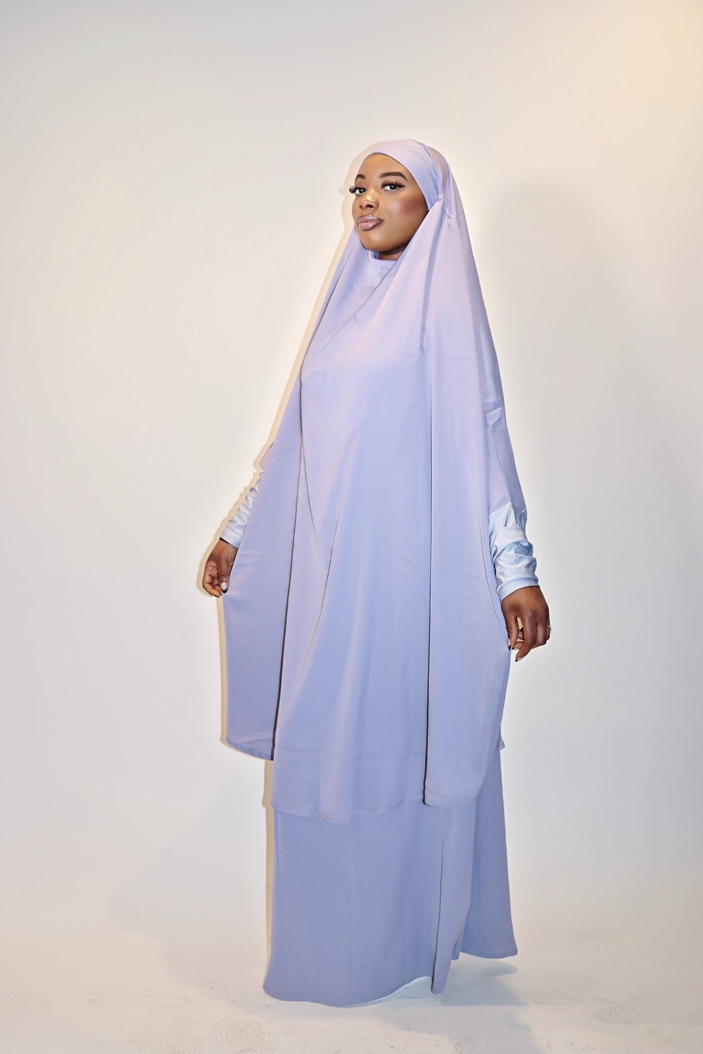 Basit Jilbab - Lilac