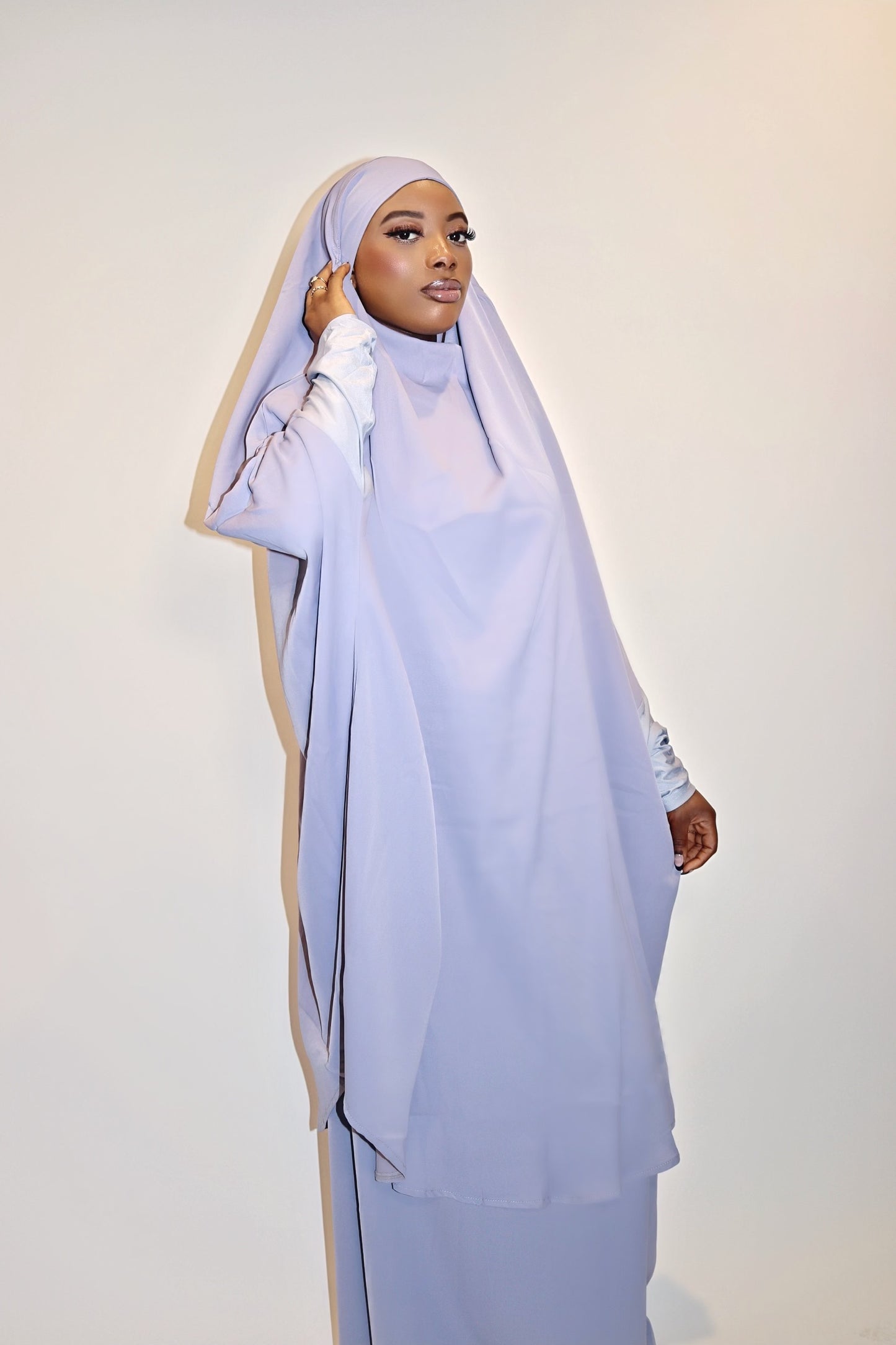 Basit Jilbab - Lilac